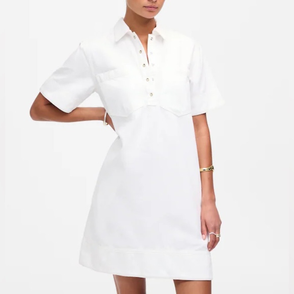 Denim Popover Dress